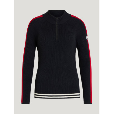 Casaco com fecho Tommy Hilfiger Equestrian Carol mulher Céu do deserto Azul Casaco com fecho Tommy Hilfiger Equestrian Carol mulher Céu do deserto Azul