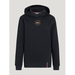 Sweat com capuz Tommy Hilfiger Equestrian Grove unissexo Céu do deserto Azul Sweat com capuz Tommy Hilfiger Equestrian Grove unissexo Céu do deserto Azul