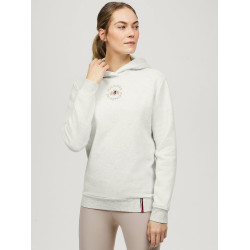 Sweat com capuz Tommy Hilfiger Equestrian Grove unissexo Cru Bege