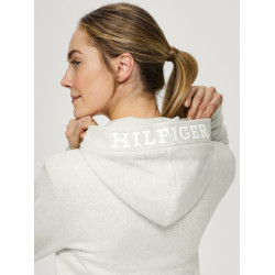 Sweat com capuz Tommy Hilfiger Equestrian Grove unissexo Cru Bege