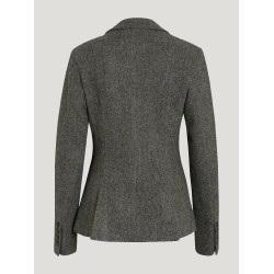 Blazer Tommy Hilfiger Equestrian Albany tweed feminino Cinza mesclado Cinzento Blazer Tommy Hilfiger Equestrian Albany tweed feminino Cinza mesclado Cinzento