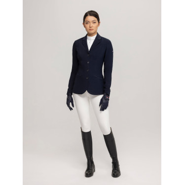 Casaco de concurso Tommy Hilfiger Equestrian Tribeca feminino Céu do deserto Azul