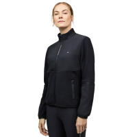 Casaco polar Tommy Hilfiger Equestrian Huntington para mulher Céu do deserto Azul