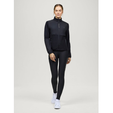 Casaco polar Tommy Hilfiger Equestrian Huntington para mulher Céu do deserto Azul Casaco polar Tommy Hilfiger Equestrian Huntington para mulher Céu do deserto Azul