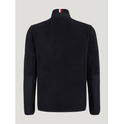 Casaco polar Tommy Hilfiger Equestrian Woodstock homem Céu do deserto Azul Casaco polar Tommy Hilfiger Equestrian Woodstock homem Céu do deserto Azul