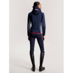 Casaco softshell Tommy Hilfiger Equestrian London feminino Céu do deserto Azul