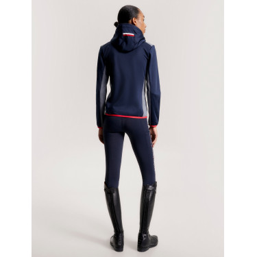 Casaco softshell Tommy Hilfiger Equestrian London feminino Céu do deserto Azul