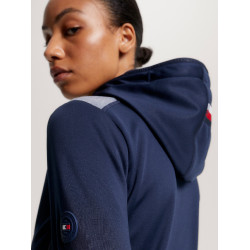 Casaco softshell Tommy Hilfiger Equestrian London feminino Céu do deserto Azul