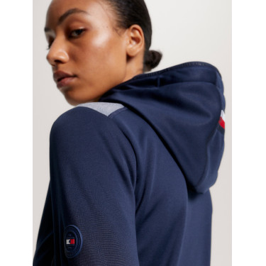 Casaco softshell Tommy Hilfiger Equestrian London feminino Céu do deserto Azul