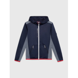 Casaco softshell Tommy Hilfiger Equestrian London feminino Céu do deserto Azul