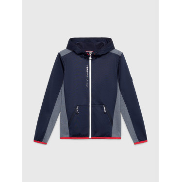 Casaco softshell Tommy Hilfiger Equestrian London feminino Céu do deserto Azul