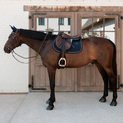 Almofada de sela Velvet jumping Kentucky Azul-marinho Almofada de sela Velvet jumping Kentucky Azul-marinho