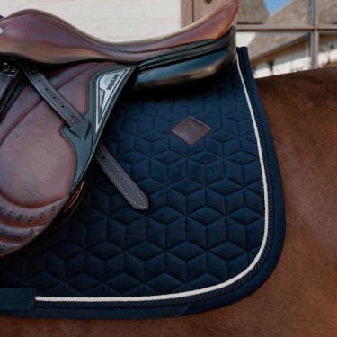 Almofada de sela Velvet jumping Kentucky Azul-marinho Almofada de sela Velvet jumping Kentucky Azul-marinho