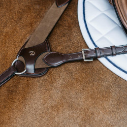 Peitoral de 5 pontos com elásticos New English Collection Dy'on Castanho Peitoral de 5 pontos com elásticos New English Collection Dy'on Castanho