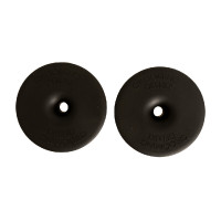 Anéis de bridão em silicone Grooming Deluxe by Kentucky Preto