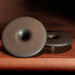 Anéis de bridão em silicone Grooming Deluxe by Kentucky Preto