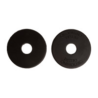 Anéis de bridão Silicone Grooming Deluxe by Kentucky Preto Anéis de bridão Silicone Grooming Deluxe by Kentucky Preto