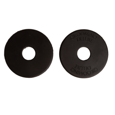 Anéis de bridão Silicone Grooming Deluxe by Kentucky Preto Anéis de bridão Silicone Grooming Deluxe by Kentucky Preto