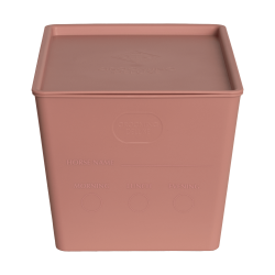 Caixa de Alimentos com tampa Grooming Deluxe by Kentucky Rosa velho