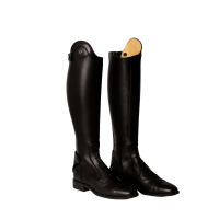 Botas de equitação Dy'on com atacadores pretas, tamanho 41/45 Preto Botas de equitação Dy'on com atacadores pretas, tamanho 41/45 Preto