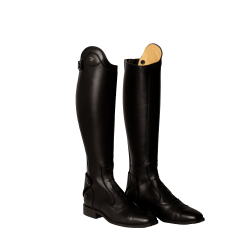 Botas de equitação Dy'on com atacadores pretas, tamanho 41/45 Preto Botas de equitação Dy'on com atacadores pretas, tamanho 41/45 Preto