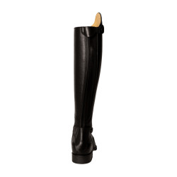 Botas de equitação Dy'on com atacadores pretas, tamanho 41/45 Preto