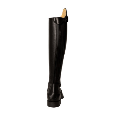 Botas de equitação Dy'on com atacadores pretas, tamanho 41/45 Preto