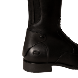 Botas de equitação Dy'on com atacadores pretas, tamanho 41/45 Preto Botas de equitação Dy'on com atacadores pretas, tamanho 41/45 Preto