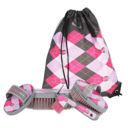 Bolsa de limpeza infantil Lilli Covalliero com 4 peças Bolsa de limpeza infantil Lilli Covalliero com 4 peças