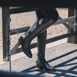 Botas Dy'on Slim com atacadores do tamanho 36/40 Preto