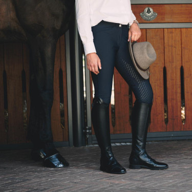 Botas Dy'on Slim com atacadores do tamanho 36/40 Preto