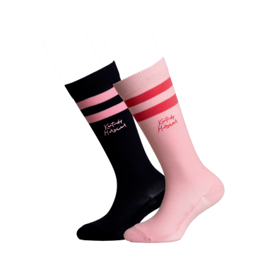Meias Kentucky Crianças Listradas por 2 Kentucky Marinho / rosa-claro Azul-marinho Meias Kentucky Crianças Listradas por 2 Kentucky Marinho / rosa-claro Azul-marinho