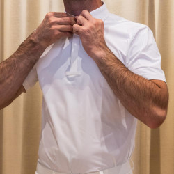 Camisa de Concurso Kentucky Homem Classic de manga curta Branco Camisa de Concurso Kentucky Homem Classic de manga curta Branco