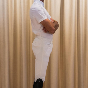 Camisa de Concurso Kentucky Homem Classic de manga curta Branco Camisa de Concurso Kentucky Homem Classic de manga curta Branco