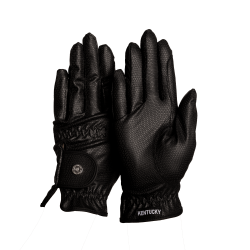 Luvas de equitação Kentucky com aderência Preto Luvas de equitação Kentucky com aderência Preto