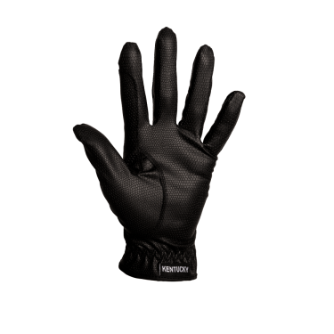 Luvas de equitação Kentucky com aderência Preto Luvas de equitação Kentucky com aderência Preto