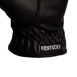 Luvas de equitação Kentucky com aderência Preto Luvas de equitação Kentucky com aderência Preto