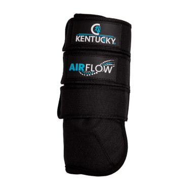 Guêtes de Cross Kentucky 3D Air Flow Skin-Friendly Anteriores Preto