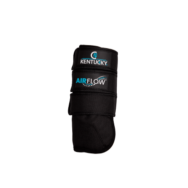 Guêtes de Cross Kentucky 3D Air Flow Skin-Friendly Anteriores Preto