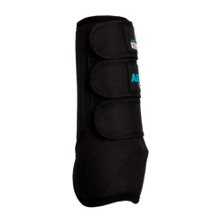 Guêtes de Cross Kentucky 3D Air Flow Skin-Friendly Anteriores Preto