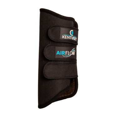 Protetores de Cross Kentucky 3D Air Flow Skin-Friendly Posteriores Preto