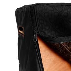 Capa protetora para caixa de limpeza Show GD Grooming Deluxe da Kentucky Preto