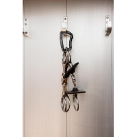 Mousquetão de Alumínio Safety Grooming Deluxe da Kentucky Preto