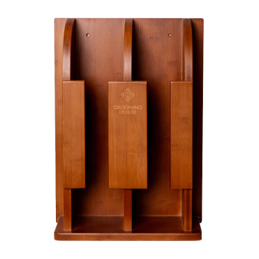 Suporte para bandagens Grooming Deluxe by Kentucky Madeira Bege