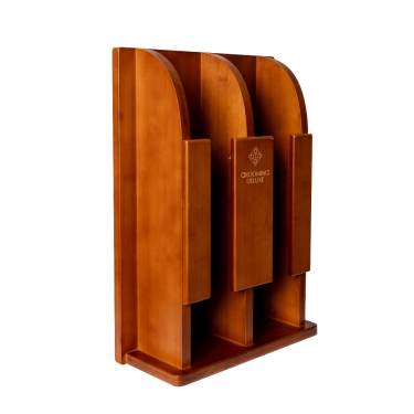 Suporte para bandagens Grooming Deluxe by Kentucky Madeira Bege Suporte para bandagens Grooming Deluxe by Kentucky Madeira Bege