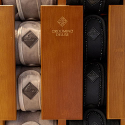 Suporte para bandagens Grooming Deluxe by Kentucky Madeira Bege Suporte para bandagens Grooming Deluxe by Kentucky Madeira Bege