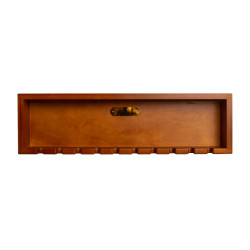 Suporte para chicotes reto Grooming Deluxe by Kentucky Madeira Bege