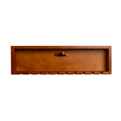 Suporte para chicotes reto Grooming Deluxe by Kentucky Madeira Bege