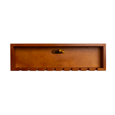 Suporte para chicotes reto Grooming Deluxe by Kentucky Madeira Bege