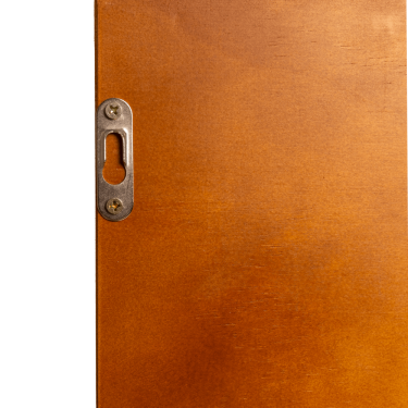 Suporte para chicotes reto Grooming Deluxe by Kentucky Madeira Bege